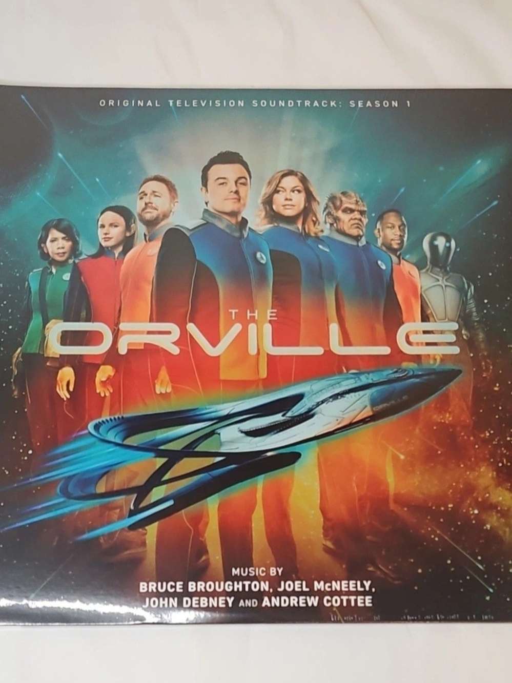 The Orville Season 1 Original Television Soundtrack - Orange/Blue Cover